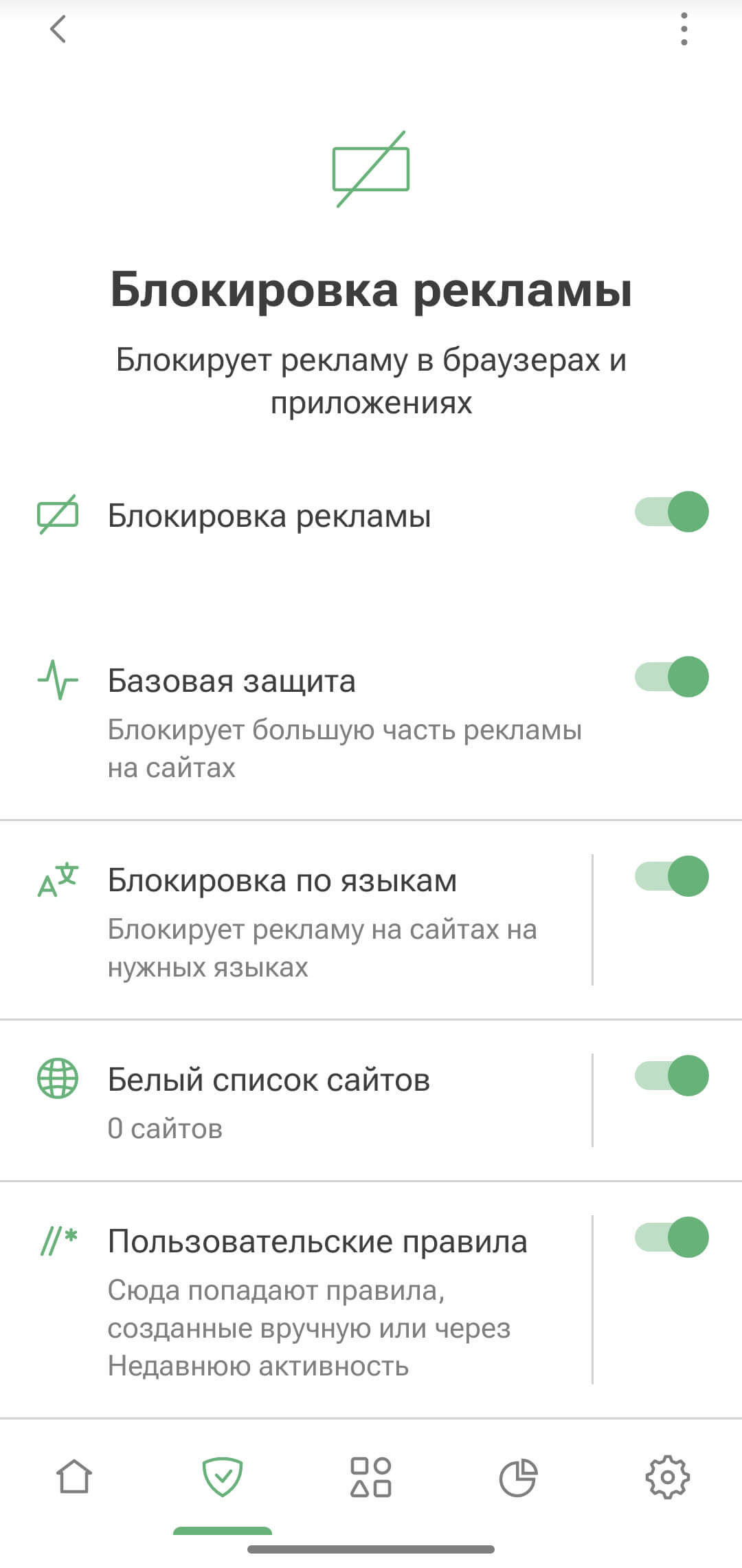 Блокировка рекламы Android